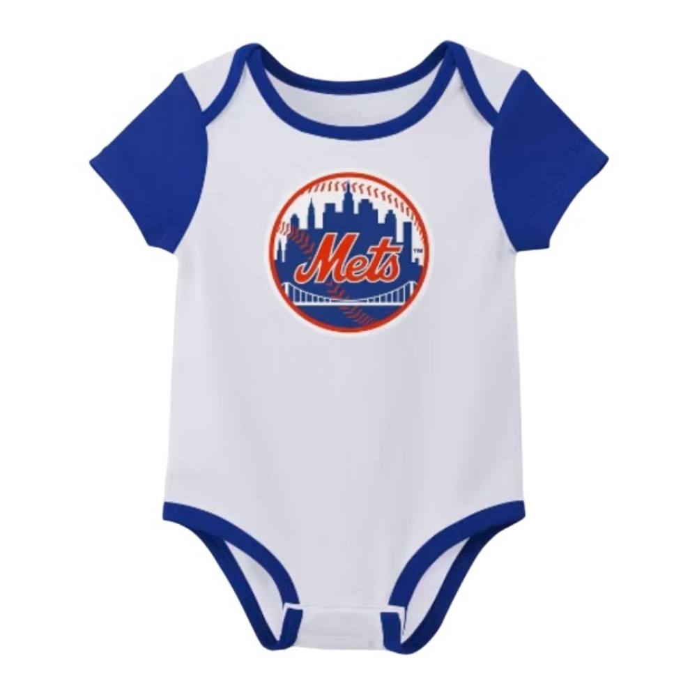 NWOT MLB Mets Unisex Onesie - Size 3-6M